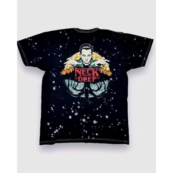 Vakate Neck Deep T Shirt Limited Edition Stranger Things Tee Size S - Picture 1 of 7